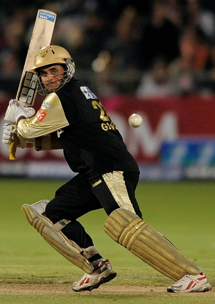 Sourav Ganguly scored 34 off 30 balls, Kolkata Knight Riders v 
Mumbai Indians, IPL, Port Elizabeth, April 27, 2009