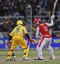 Yuvraj SIngh was bowled by Suresh Raina for 6, Chennai Super Kings v Kings XI Punjab, IPL, 54th match, Durban, May 20, 2009