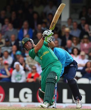 AB de Villiers goes downtown, Scotland v South Africa, ICC World Twenty20, The Oval, June 7, 2009