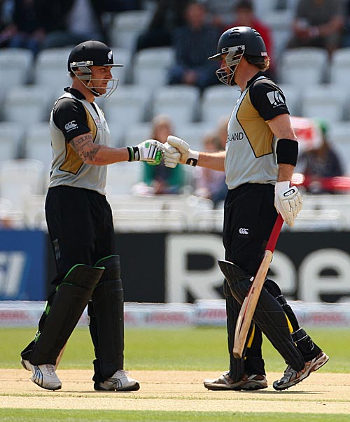 Brendon McCullum and Aaron Redmond added 51 for the first wicket