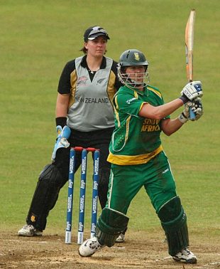 Cri-Zelda Brits made an unbeaten 57, New Zealand v South Africa, ICC Women's World Twenty20, Taunton, June 15, 2009