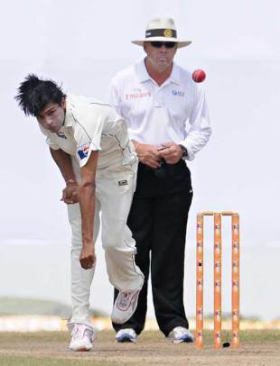 Mohammad Aamer troubled Sri Lanka with swing, Pakistan v Sri Lanka, 1st Test, Galle, 3rd day, July 6, 2009 