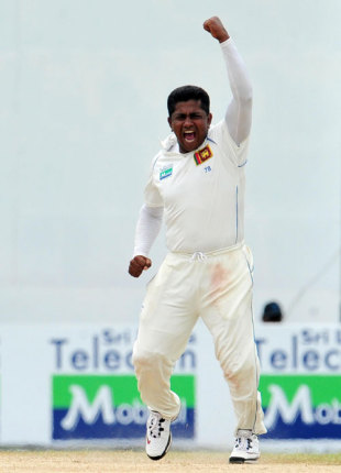 Rangana Herath was the pick of the bowlers again, Sri Lanka v Pakistan, 2nd Test, Colombo, 3rd day, July 14, 2009 