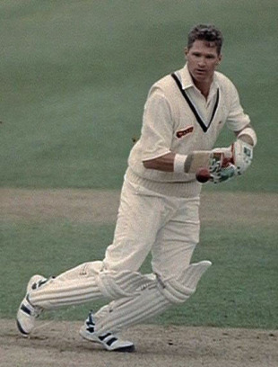 Dean Jones plays for Derbyshire, April 26, 1996