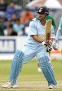 Sachin Tendulkar steadied the Indian innings after the fall of two early wickets, India v South Africa, Civil Service Cricket Ground, Stormont, Ireland, June 26, 2007 