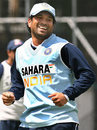 Sachin Tendulkar smiles during a training session, England v India, 1st Test, Lord's, July 18, 2007