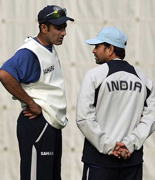 Anil Kumble - The New Test Captain for Team India in conversation with Sachin Tendulkar