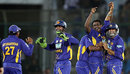 Sri Lanka are overjoyed as Ajantha Mendis runs through India